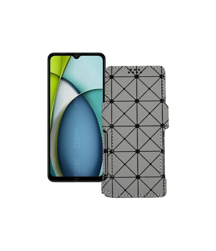 Чохол-книжка з екошкіри для телефону Xiaomi Redmi A3x 4G