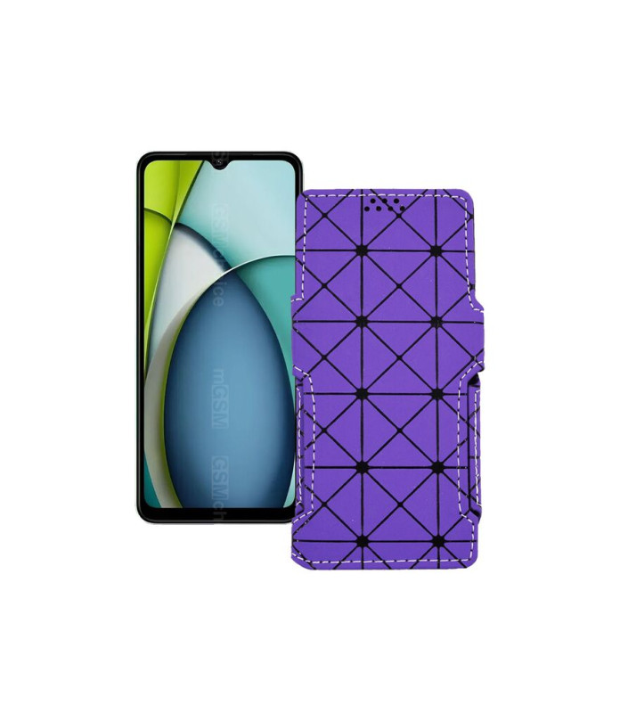 Чохол-книжка з екошкіри для телефону Xiaomi Redmi A3x 4G