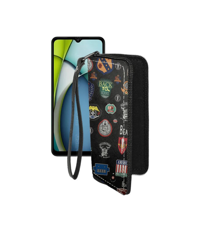 Чохол-гаманець з екошкіри для телефону Xiaomi Redmi A3x 4G