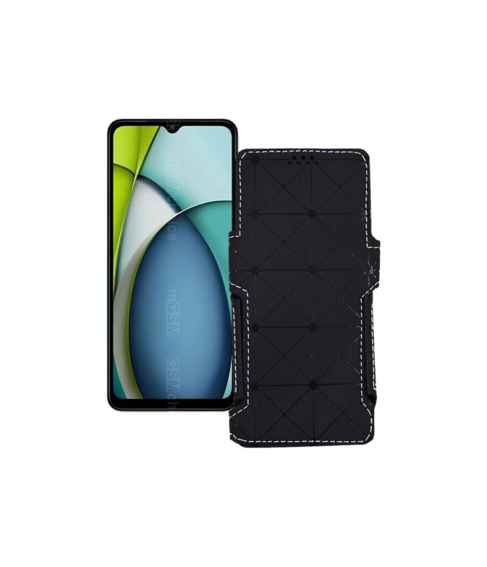 Чохол-книжка з екошкіри для телефону Xiaomi Redmi A3x 4G