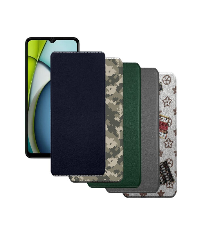 Накладка з екошкіри для телефону Xiaomi Redmi A3x 4G