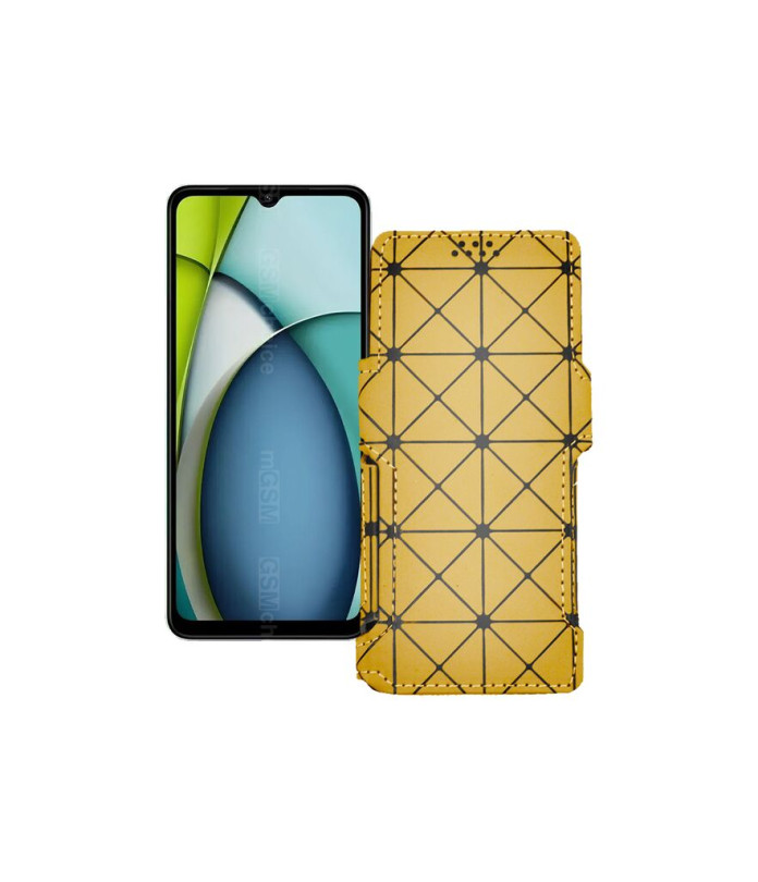 Чохол-книжка з екошкіри для телефону Xiaomi Redmi A3x 4G