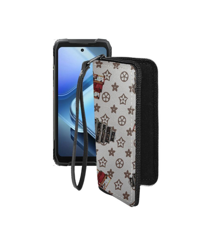 Чохол-гаманець з екошкіри для телефону Blackview Xplore 1