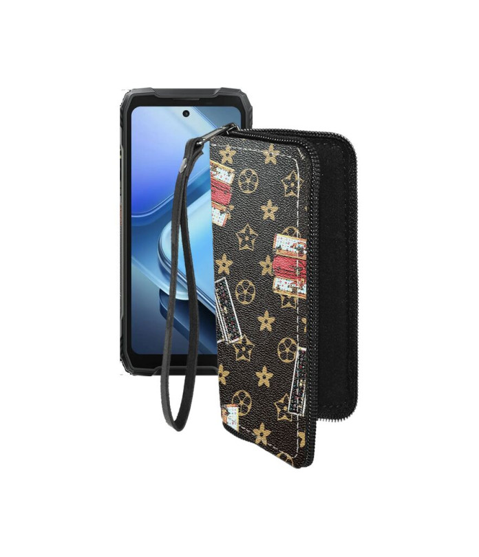 Чохол-гаманець з екошкіри для телефону Blackview Xplore 1