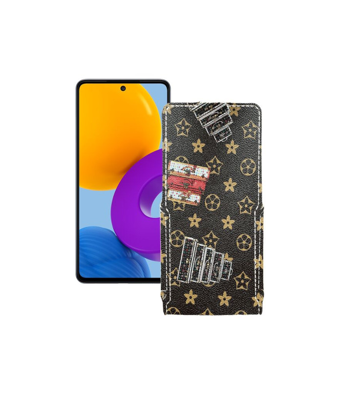 Чохол-флип з екошкіри для телефону Samsung Galaxy M52 5G (M526)