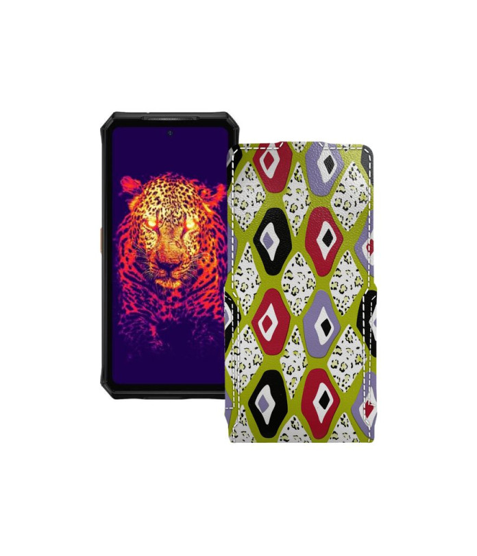 Чохол-флип з екошкіри для телефону Ulefone Armor 28 Ultra