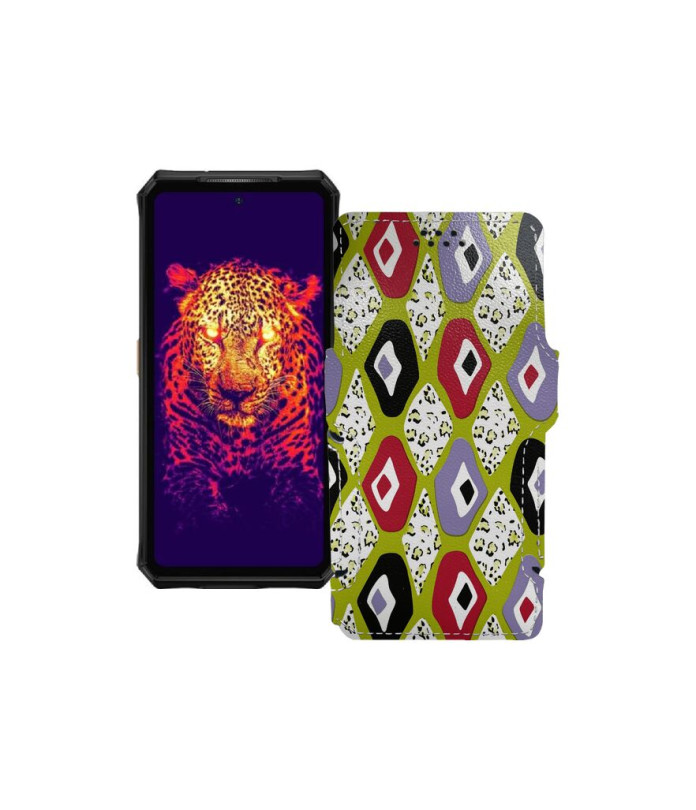 Чохол-книжка з екошкіри для телефону Ulefone Armor 28 Ultra