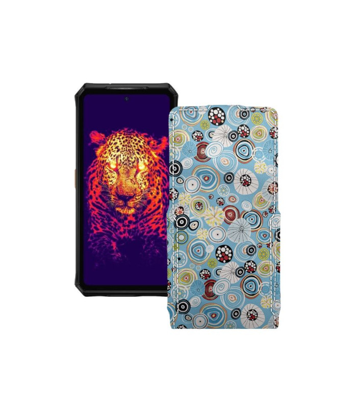 Чохол-флип з екошкіри для телефону Ulefone Armor 28 Ultra