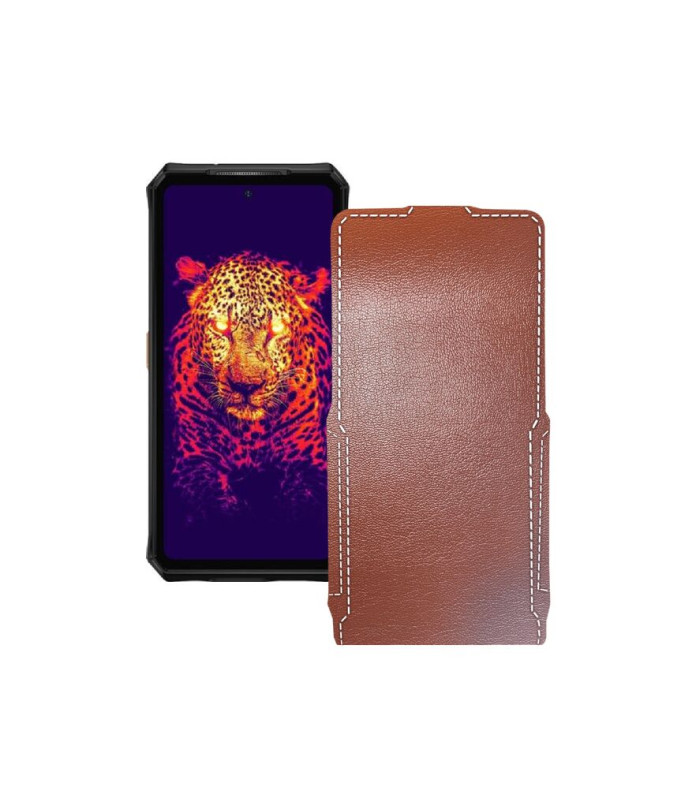 Чохол-флип з екошкіри для телефону Ulefone Armor 28 Ultra