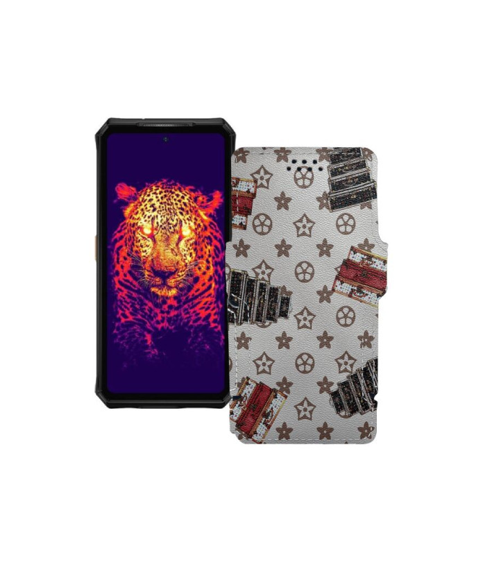 Чохол-книжка з екошкіри для телефону Ulefone Armor 28 Ultra