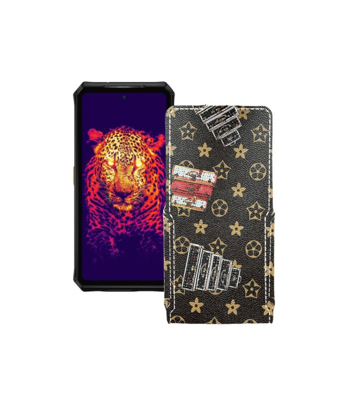Чохол-флип з екошкіри для телефону Ulefone Armor 28 Ultra