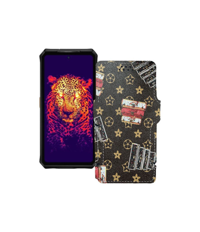 Чохол-книжка з екошкіри для телефону Ulefone Armor 28 Ultra