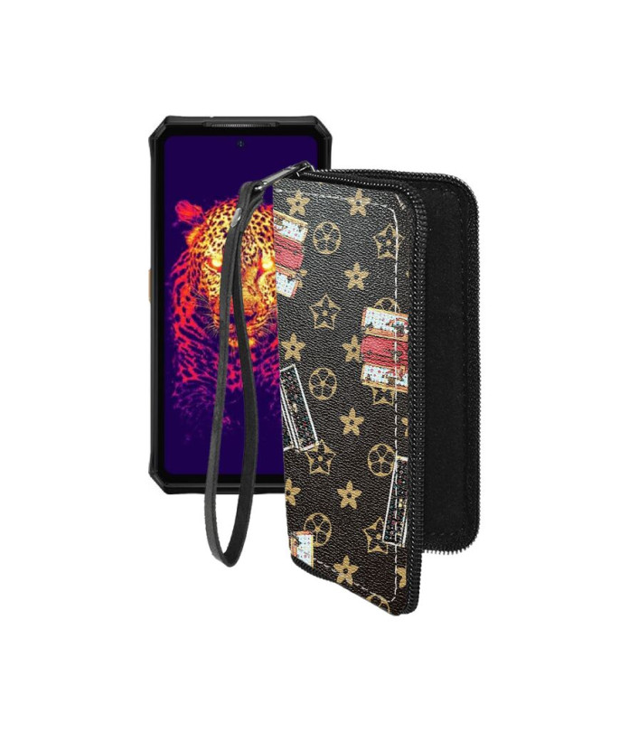 Чохол-гаманець з екошкіри для телефону Ulefone Armor 28 Ultra