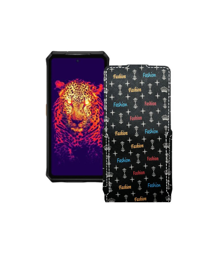 Чохол-флип з екошкіри для телефону Ulefone Armor 28 Ultra