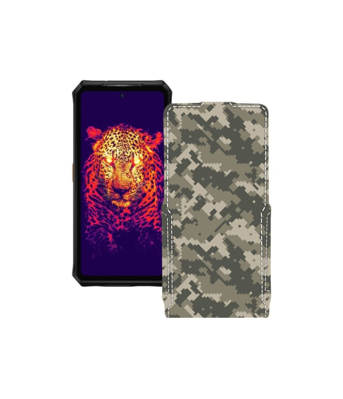Чохол-флип з екошкіри для телефону Ulefone Armor 28 Ultra
