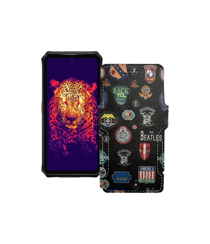 Чохол-книжка з екошкіри для телефону Ulefone Armor 28 Ultra