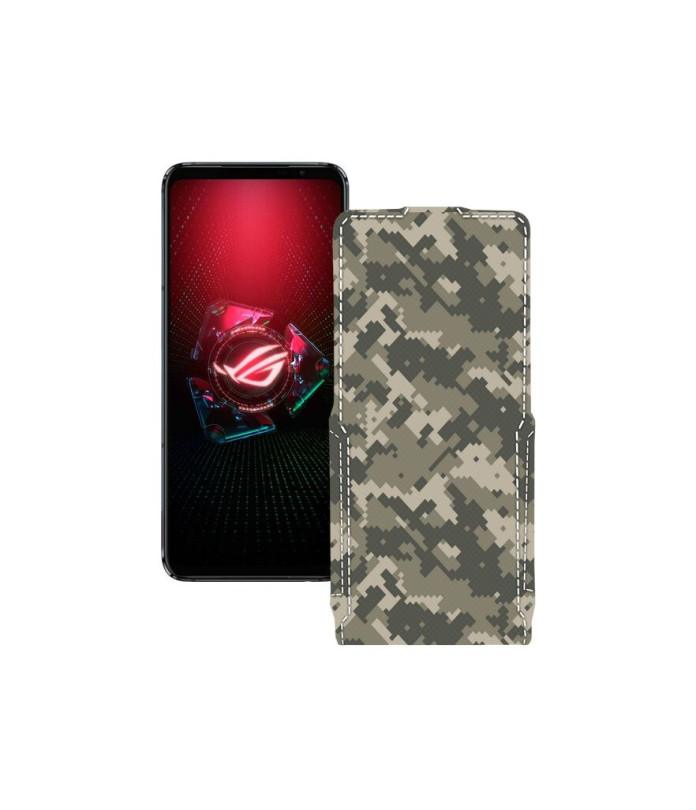 Чохол-флип з екошкіри для телефону Asus ROG Phone 5 Ultimate