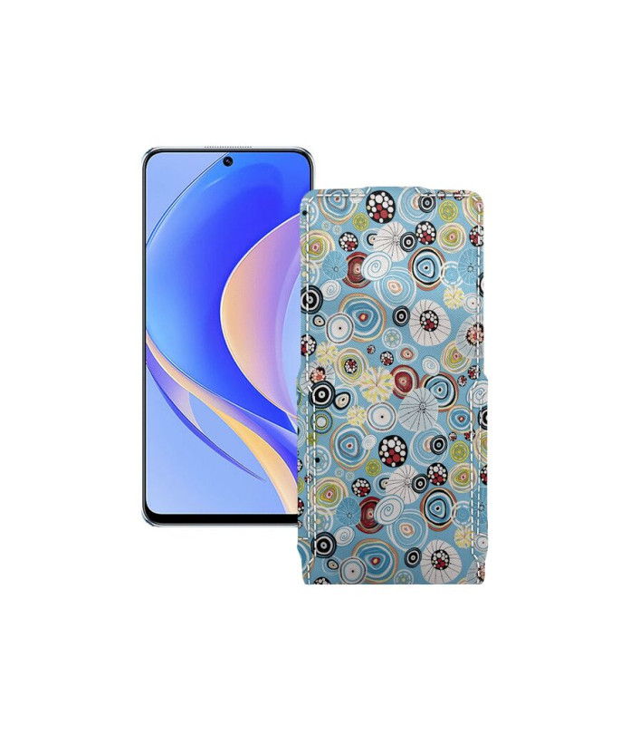 Чохол-флип з екошкіри для телефону Huawei Nova Y90