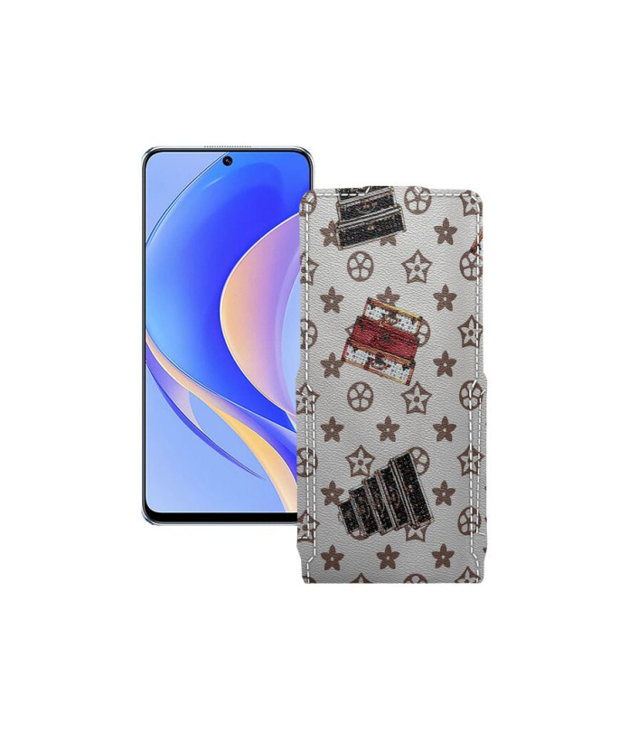 Чохол-флип з екошкіри для телефону Huawei Nova Y90