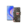 Чохол-книжка з екошкіри для телефону Huawei Nova Y90