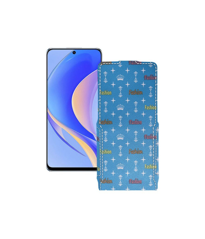 Чохол-флип з екошкіри для телефону Huawei Nova Y90