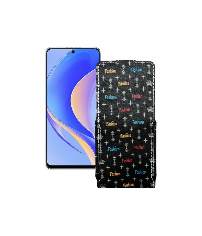 Чохол-флип з екошкіри для телефону Huawei Nova Y90