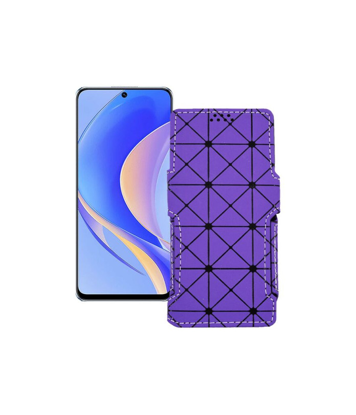 Чохол-книжка з екошкіри для телефону Huawei Nova Y90