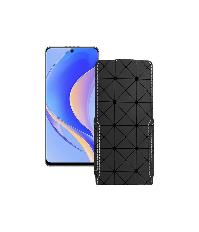 Чохол-флип з екошкіри для телефону Huawei Nova Y90