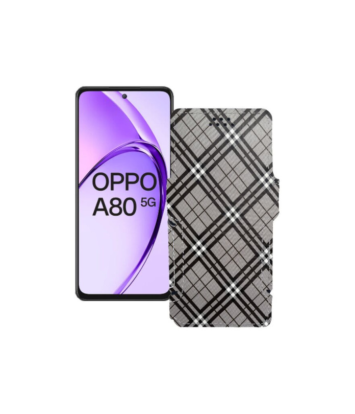 Чохол-книжка з екошкіри для телефону OPPO A80