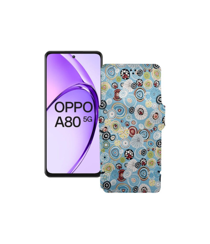 Чохол-книжка з екошкіри для телефону OPPO A80
