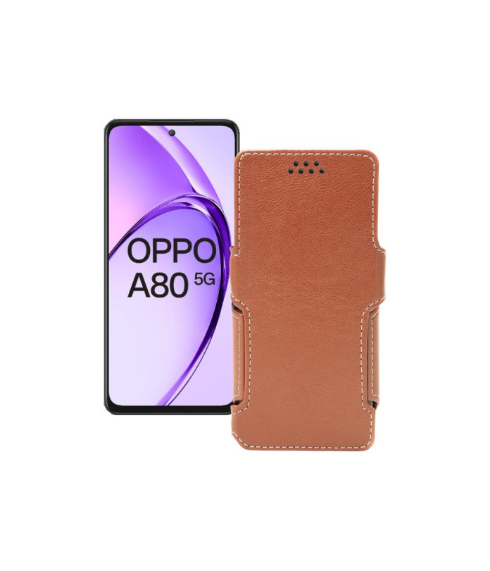 Чохол-книжка з екошкіри для телефону OPPO A80