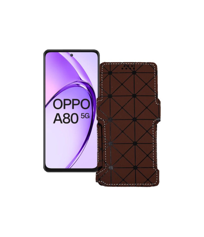 Чохол-книжка з екошкіри для телефону OPPO A80
