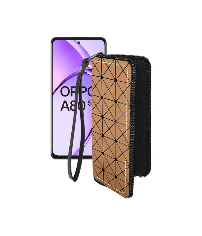 Чохол-гаманець з екошкіри для телефону OPPO A80