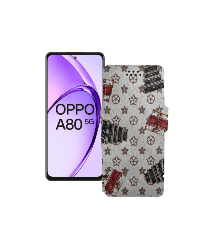 Чохол-книжка з екошкіри для телефону OPPO A80