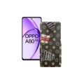 Чохол-флип з екошкіри для телефону OPPO A80