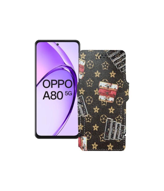 Чохол-книжка з екошкіри для телефону OPPO A80