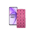 Чохол-флип з екошкіри для телефону OPPO A80