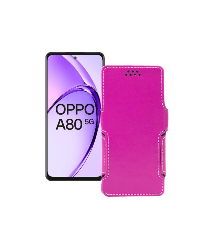 Чохол-книжка з екошкіри для телефону OPPO A80