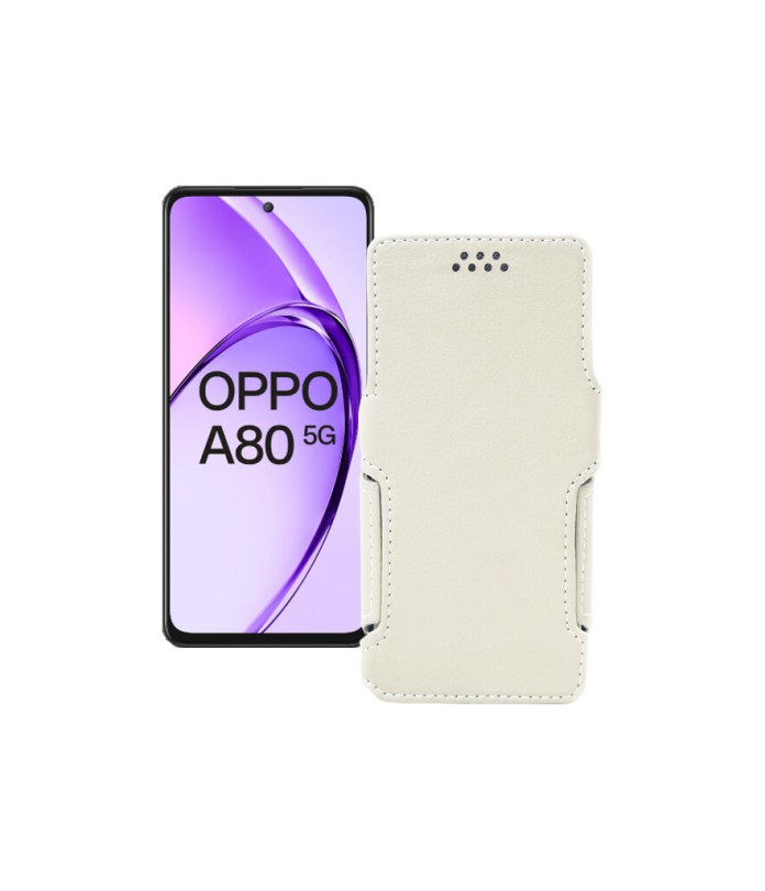 Чохол-книжка з екошкіри для телефону OPPO A80