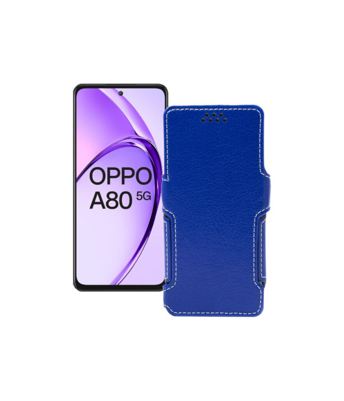 Чохол-книжка з екошкіри для телефону OPPO A80