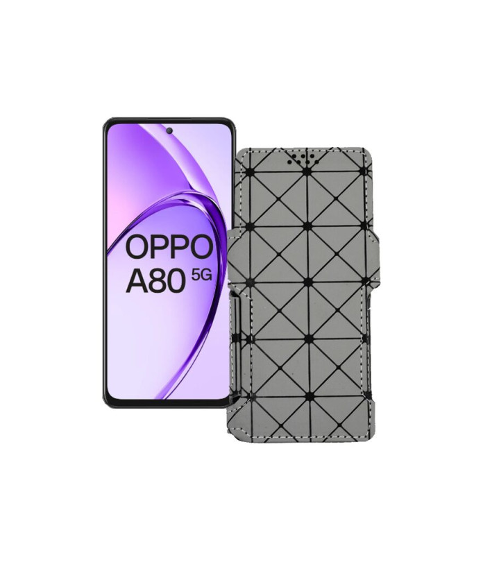 Чохол-книжка з екошкіри для телефону OPPO A80