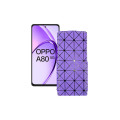 Чохол-флип з екошкіри для телефону OPPO A80