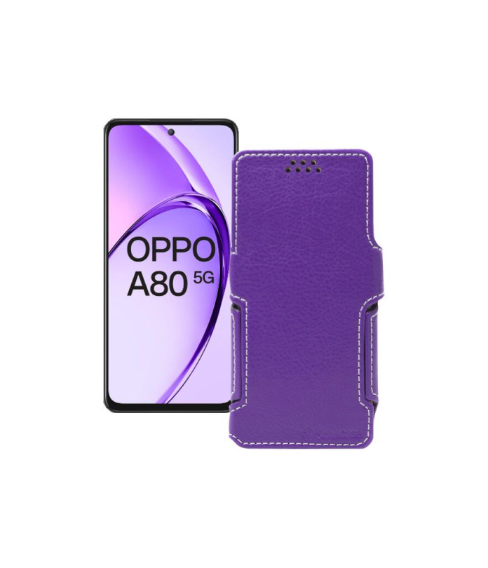 Чохол-книжка з екошкіри для телефону OPPO A80