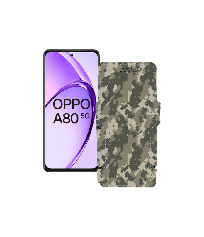 Чохол-книжка з екошкіри для телефону OPPO A80