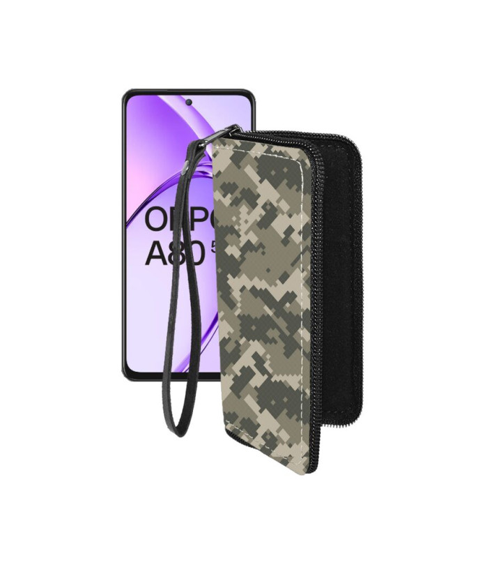 Чохол-гаманець з екошкіри для телефону OPPO A80