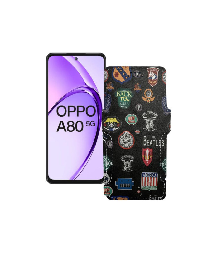 Чохол-книжка з екошкіри для телефону OPPO A80