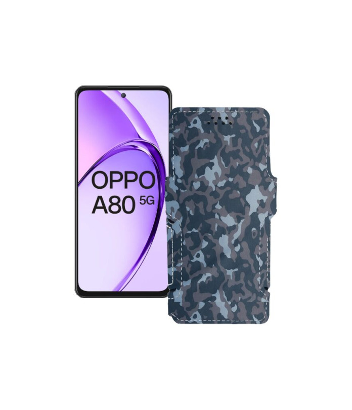 Чохол-книжка з екошкіри для телефону OPPO A80