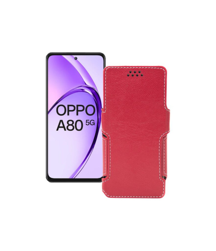 Чохол-книжка з екошкіри для телефону OPPO A80
