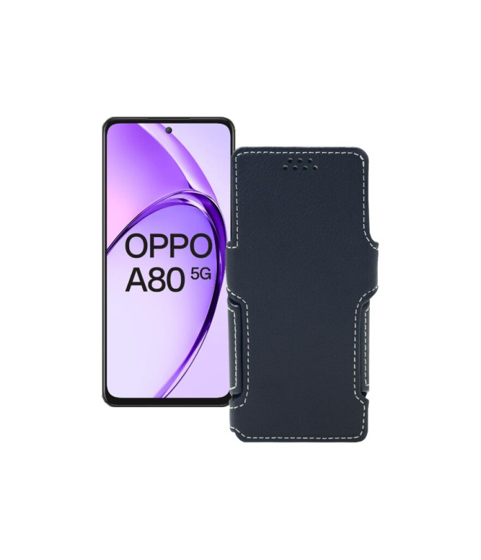 Чохол-книжка з екошкіри для телефону OPPO A80