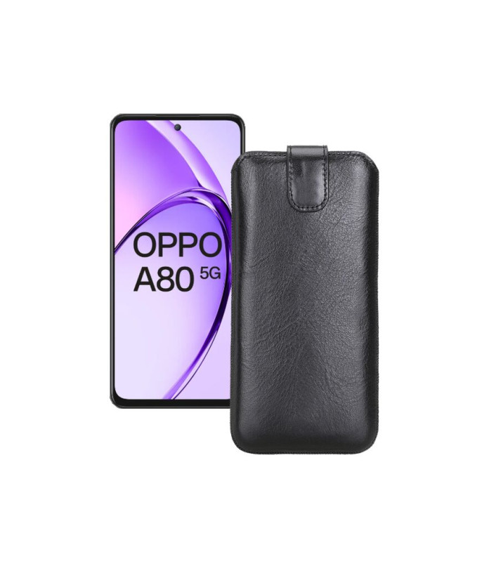Витяжка зі шкіри для телефону OPPO A80